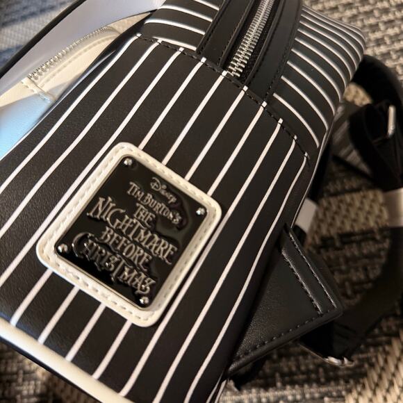 Loungefly The Nightmare Before Christmas Headless Jack Skellington Mini Backpack - Picture 6 of 7